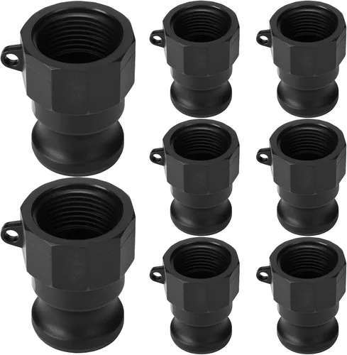 Vista 12 de Klyyo - Juego de 4 accesorios de Poly Camlock de 2 pulgadas macho x hembra