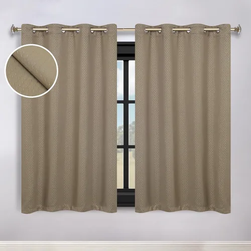 Vista 25 de Superior Cortinas opacas, oscurecimiento de la habitación para dormitorio, sala de estar, bloqueo solar, térmicas, estilo moderno, cabecera