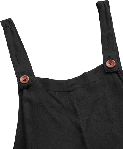 Vista 6 de Verdusa - Overol con tirantes ajustables con bolsillos para mujer