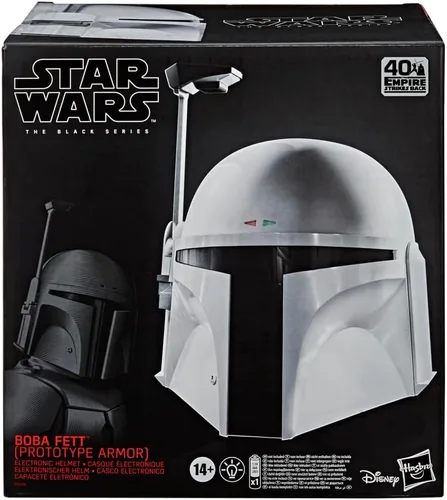 Vista 3 de Star Wars The Black Series - Casco electrónico de armadura de prototipo Boba Fett