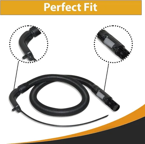 Vista 2 de Pieza de repuesto para manguera Bissell con manguito para modelos 2459, 6119W, 97493 Vac # comparar con la parte 1606127