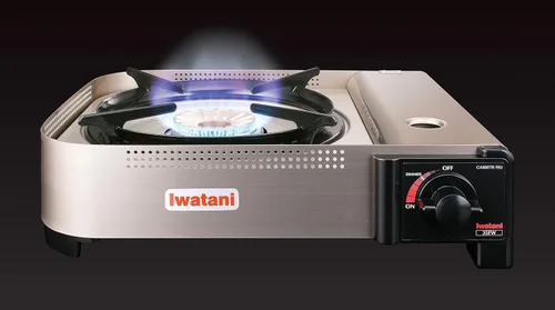 Vista 4 de Iwatani Corporation of America 35FW Quemador portátil a gas butano.
