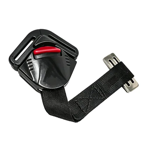 Vista 7 de Universal 5 Point Seat Pecho Arnés Clip y Asiento Pecho Arnés Clip Clip Hebilla Reemplazo Tendencia Guardia Ajustable