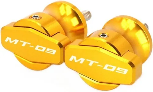 Vista 10 de Soportes de marco CNC para motocicleta, tornillos deslizantes de 0.236 pulgadas, carretes de basculante para Yamaha MT-09 MT09 MT 09 FZ-09 FZ 09