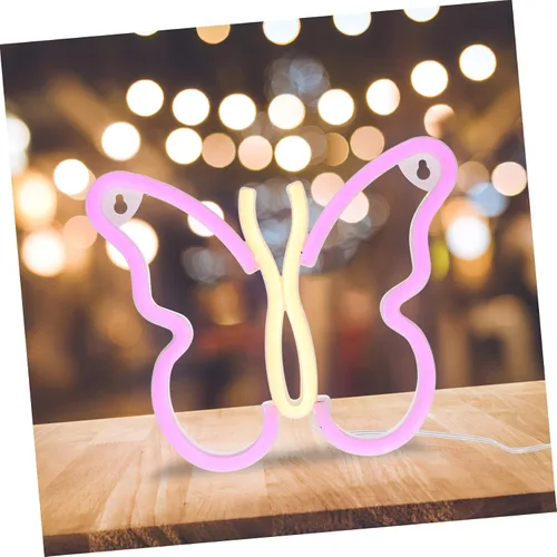 Vista 4 de Letreros de luces de neón con diseño único y creativo para dormitorio, fiesta, decoración de luz de neón resistente