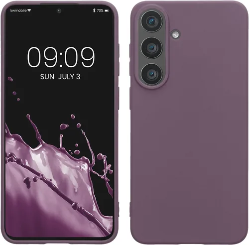 Vista 220 de kwmobile Funda compatible con Samsung Galaxy S23 - Funda protectora de silicona TPU suave y delgada - Piedra antigua