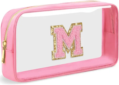 Vista 70 de Bolsa de Maquillaje Transparente Pequeña Bolsa de Cosméticos Bolsa de Viaje de Artículos de Aseo Bolsa Transparente con Cremallera Bolso Organizador