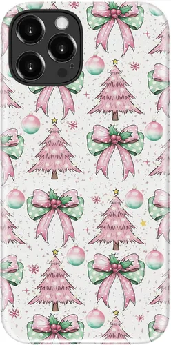 Vista 20 de LUMARKE Funda para iPhone 14/iPhone 13, lindo Y2K floral, carga inalámbrica Mosaico Tortuga Shell