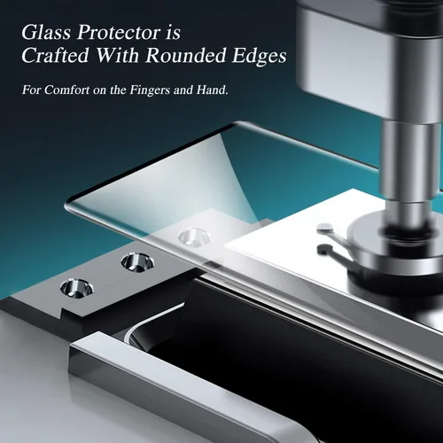 Vista 6 de MAYtobe Paquete de 2 protectores de pantalla de vidrio templado para Samsung Galaxy Note 8 Curvo 3D, sin burbujas, resistente a los arañazos