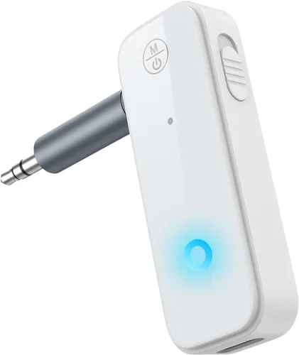Vista 9 de Adaptador Bluetooth 5.3 Aux Ankilo (Actualizado) para Coche, Receptor Transmisor Bluetooth 2 en 1 para Coche con Pantalla, Adecuado para Coches