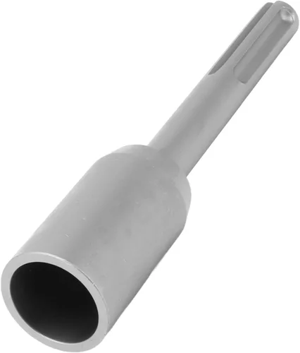 Vista 8 de Taladro de poste en T, vástago de 5 hoyos, broca de acero, poste de cerca, poste de mano, martillo, accesorio para taladro de martillo giratorio