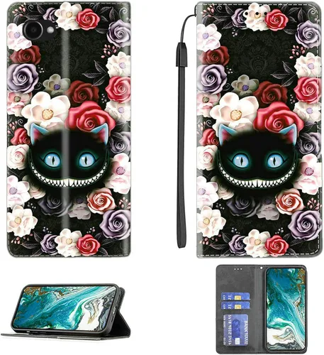 Vista 287 de jioeuinly ATT Motivate 2 - Funda compatible con ATT Motivate 2, funda con soporte abatible y cierre magnético DJS