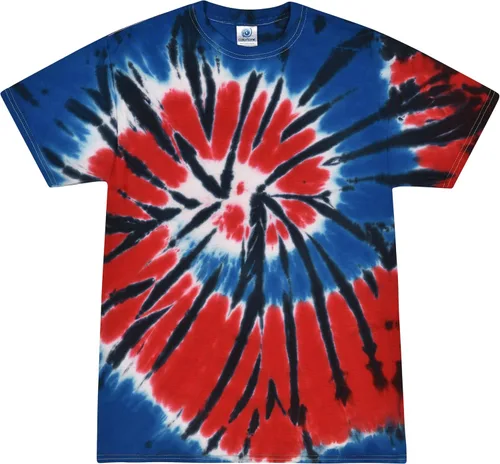 Vista 42 de Colortone Camisetas Tie Dye para Hombre y Mujer - Camisetas de manga corta unisex Tie-Dye para adultos Acadia