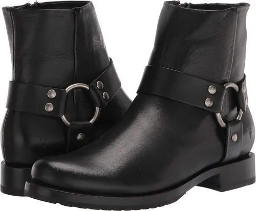 Vista 7 de Frye Veronica - Botines cortos de 6 pulgadas para mujer, hechos de 100% cuero con cremallera interior, arnés de encendidoapagado, construcción