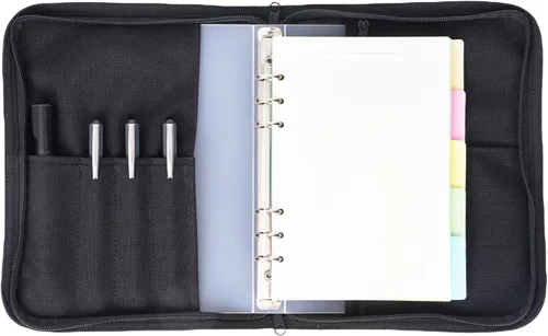 Vista 2 de Cubierta militar para cuaderno con carpeta de 6 anillas, carpeta de anillos