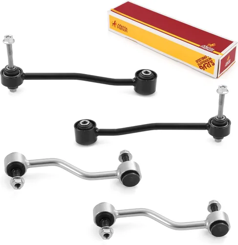 Vista 103 de Metrix Premium Chassis Parts - Kit de 4 piezas de barra estabilizadora delantera y trasera con enlace de extremo de barra estabilizadora para Ford