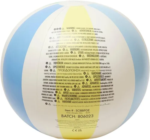 Vista 7 de Sunnylife Bola de playa inflable Gelato pastel lado piscina