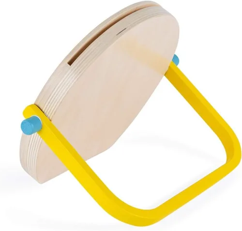 Vista 3 de Janod Aprende a decir la hora - Reloj educativo de madera para enseñanza - A partir de 5 años - J05076