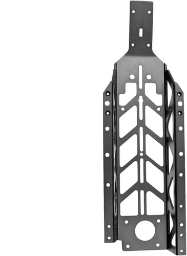 Vista 5 de Chasis principal de aleación Lightened fit 1/5 HPI ROVAN KM Baja RV KM 5B 5T 5SC (gris)