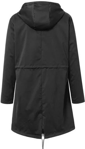 Vista 3 de Chaqueta impermeable para mujer, con capucha, ligera, plegable, para senderismo, rompevientos al aire libre, con bolsillos