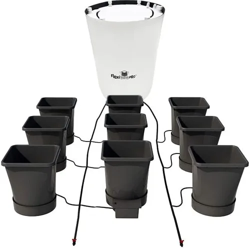 Vista 20 de AutoPot Sistema de 12 ollas XL con macetas de plástico de 6.6 galones y FlexiTank de 60 galones, sistema hidropónico de riego automático alimentado