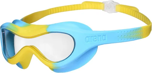 Vista 11 de ARENA Máscara de natación Spider unisex para niños, niños y niñas de 2 a 5 años, lente antivaho sin espejo, correa fácil de usar, visión amplia