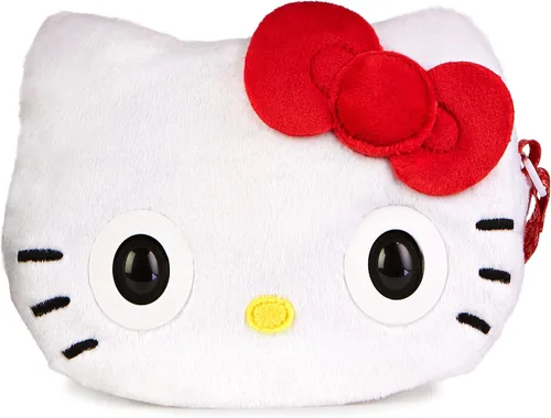 Vista 12 de Purse Pets, Sanrio Hello Kitty and Friends, Kuromi - Juguete interactivo para mascotas y bolso cruzado kawaii, más de 30 sonidos y reacciones
