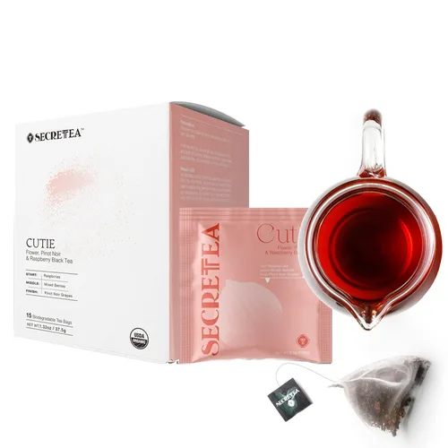 Vista 16 de Té suelto Pu-erh de cacao orgánico I POWERFUL Detox Immune I Heart & Digestion Support, paquete a granel de 12 oz Por T SECRETEA, Treasure Box