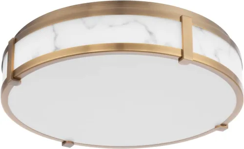 Vista 4 de WAC Lighting dweLED, Constantine 18in LED montaje empotrado 3000K en negro