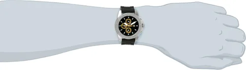 Vista 2 de CAT WATCHES PN14921124 DPS Reloj analógico multifunción negro y amarillo para hombre, Negro -, Reloj analógico