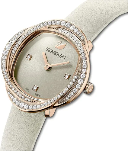Vista 4 de Swarovski Crystal Watch Collection Blue Crystals Black Crystals Clear Crystals