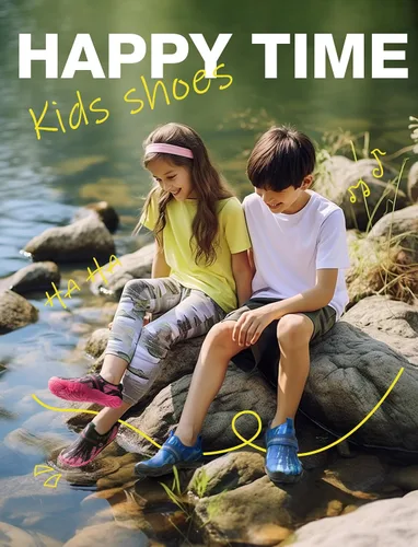 Vista 4 de SEEKWAY - Zapatos de agua para niños y niñas, de secado rápido, antideslizantes, calcetines acuáticos para deportes al aire libre, piscina