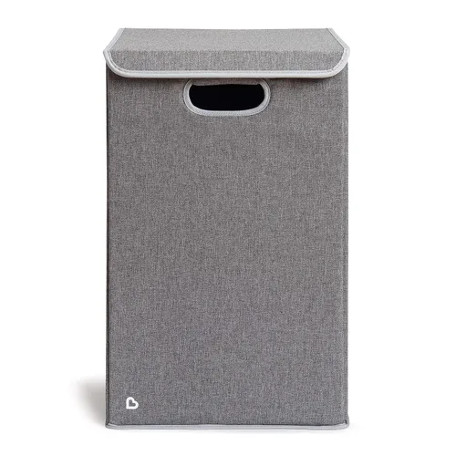Vista 5 de Munchkin® Hamper™ Organizador de lavandería con tapa, gris
