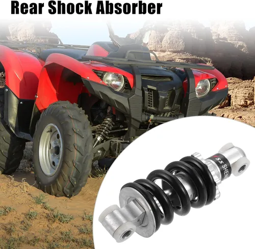 Vista 2 de X AUTOHAUX Amortiguador trasero 4.921 in 1200lbs Amortiguador de choque trasero para scooter de gas, bicicleta eléctrica, motocross, 47 cc, 49 cc