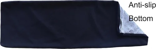 Vista 4 de Fundas de cojín para muebles de tamaño personalizado, fundas de repuesto, cojín de banco de poliéster de bambú para interiores, fundas para patio