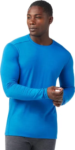 Vista 9 de SmartWool Capa Base de Merino Clásica para Hombre de Manga Larga para Todas las Estaciones Negro