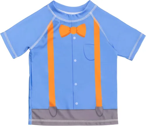 Vista 3 de Blippi Rash Guard - Traje de baño de 3 piezas para niños pequeños