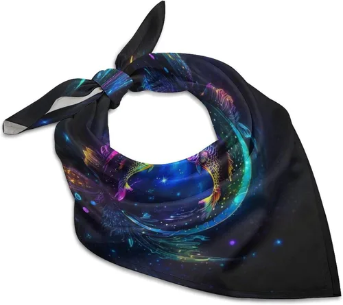 Vista 9 de Pañuelo de seda para mujer, pañuelo para la cabeza para dormir, pañuelo de satén