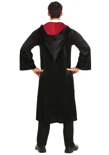 Vista 3 de Disfraz de Túnica Deluxe Gryffindor para Adulto Talla Plus Harry Potter Multicolor