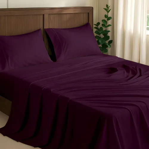 Vista 58 de NON Sticky cotton Juego de sábanas cortas de algodón egipcio de alta calidad para caravana, 4 piezas, bolsillo profundo de 12 pulgadas, suave, fácil