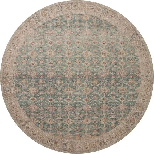 Vista 8 de Loloi Angela Rose Aubrey Collection AUB-02 - Alfombra decorativa de 2 pies 3 pulgadas x 3 pies 9 pulgadas, altura de pelo 0,19 pulgadas, diseño