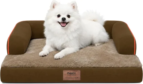 Vista 52 de Cama pequeña para perros y sofá para gatos, camas ortopédicas impermeables para perros pequeños, cama para gatos, sofá para mascotas cómodo