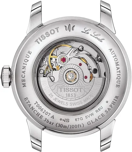 Vista 9 de Tissot Le Locle T006.207.11.058.00 Reloj automático con esfera negra