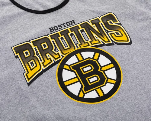Vista 5 de Calhoun NHL Surf & Skate - Camiseta sin mangas para hombre con estampado degradado Boston Bruins