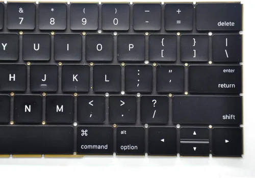 Vista 5 de Teclado de repuesto para MacBook Pro de 13 pulgadas A1706 y MacBook Pro de 15 pulgadas A1707 Touch Bar