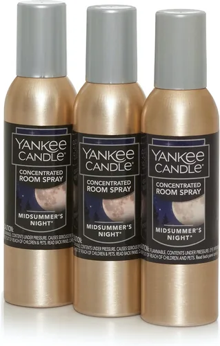 Vista 6 de Yankee Candle Ambientador concentrado para habitación, fragancia instantánea para el hogar, espray eliminador de olores, bálsamo y cedro