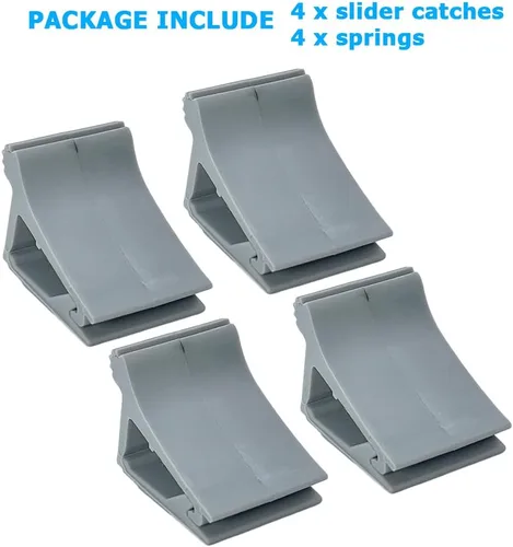 Vista 4 de Kits de captura deslizante de brazo para toldo RV compatibles con Dometic A&E 8500 9000, paquete de 4