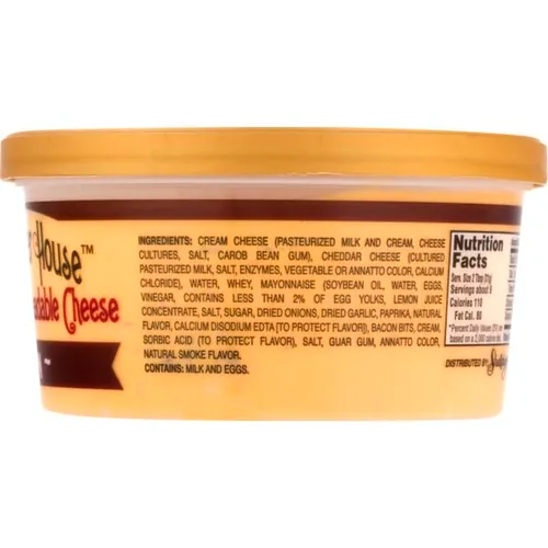 Vista 3 de Brewster House - Crema de queso cheddar y tocino - 10 oz.