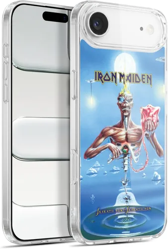 Vista 28 de Head Case Designs Funda de gel suave con licencia oficial de Iron Maiden Brave New World, compatible con Apple iPhone 7 Plus/iPhone 8 Plus Nuevo