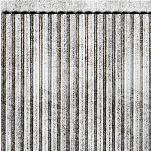 Vista 35 de FASÄDE Panel decorativo de mosaicos de vinilo en bermuda bronce (muestra de 6x6 pulgadas)